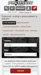Mobile Screenshot of pneusvet.sk